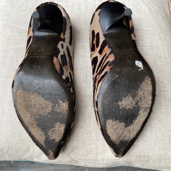 Giuseppe Zanotti animal print heels - Picture 5 of 7
